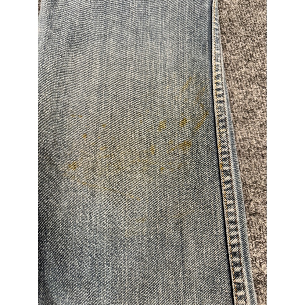 Levi Signature Jeans W30 L30 Vintage Fade Straight Leg Distressed Light Wash - Picture 9 of 11
